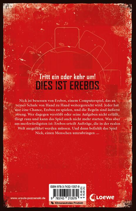 Produktbild Erebos (Deutsch, Ursula Poznanski, Loewe/, 2022)