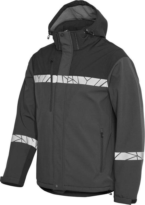 Actual product image Projob 7400 SOFTSHELL JACKET 7400 SOFTSHELL JACKET 9910-VIZ (7)