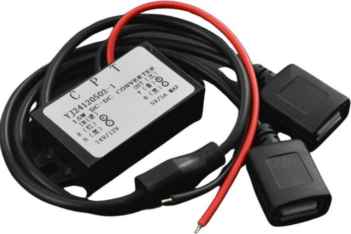 DFRobot 8-32V to 5V 3A DC-DC dual USB step down converter