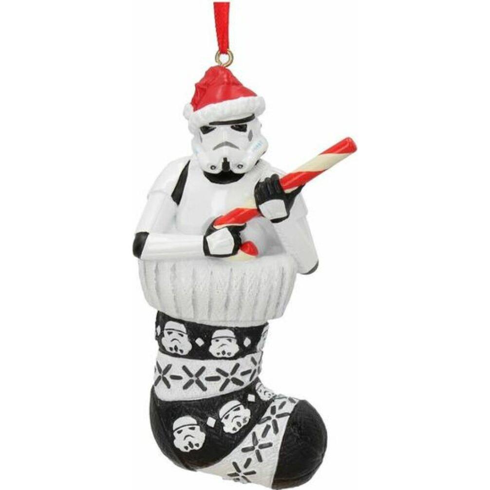 Nemesis Now Stormtrooper in Stocking Hanging Ornament 11.5cm