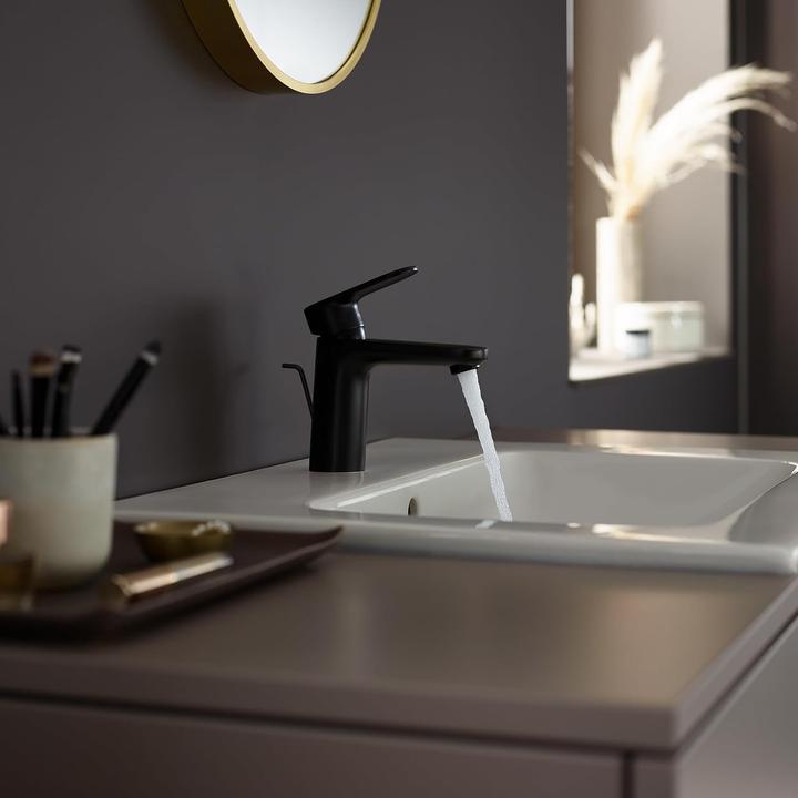 Produktbild hansgrohe Vernis Blend Einhebel-Waschtischarmatur 100 mit Zugstangen-Ablaufgarnitur