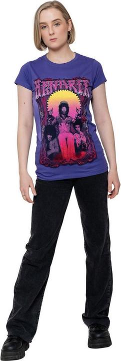 Immagine prodotto Jimi Hendrix Maglietta da donna/ragazzo Karl Ferris Wheel in cotone (M)