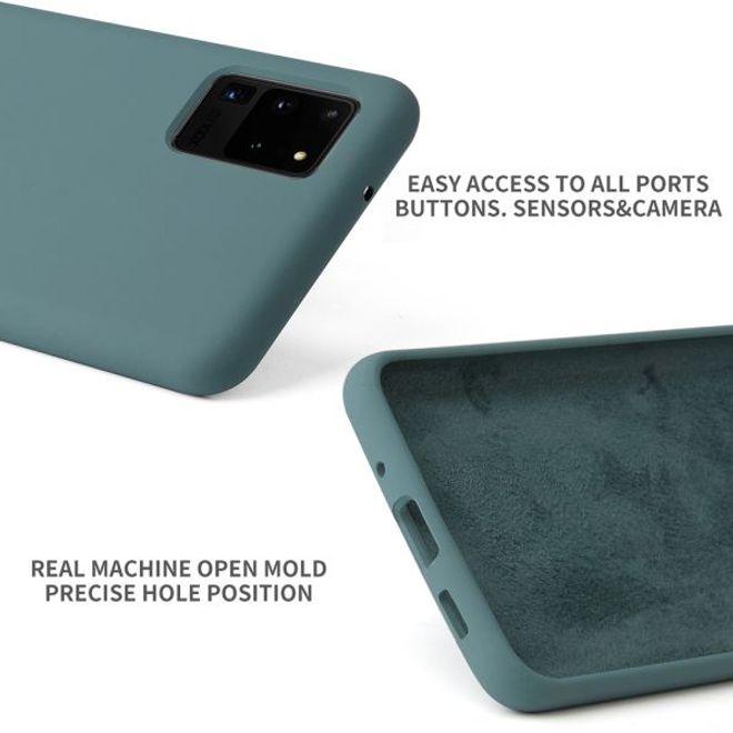 Image du produit MU Classic Série d'étuis en silicone liquide (Samsung Galaxy S20+)
