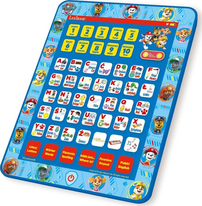Immagine prodotto Lexibook Tablet educativo bilingue Psi Patrol (Polacco, Inglese)