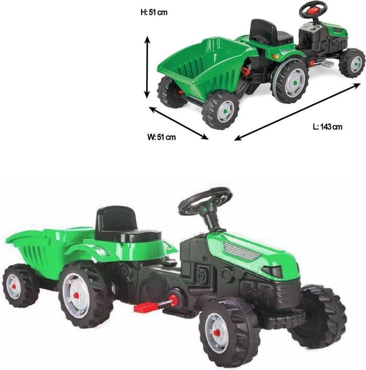 Produktbild Pilsan Kindertraktor Active 07316
