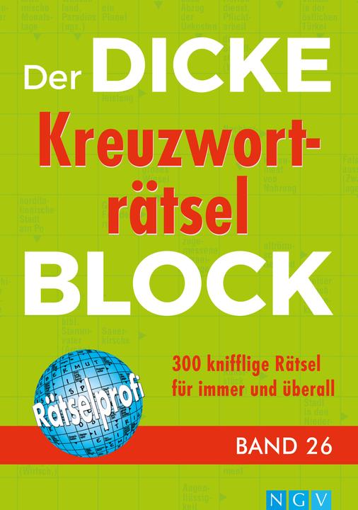 Der dicke Kreuzworträtsel-Block Band 26 (Deutsch, 2018)