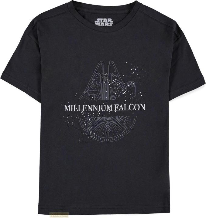 Produktbild Star Wars Boys Acid Wash Short Sleeved Tshirt (146, 152)