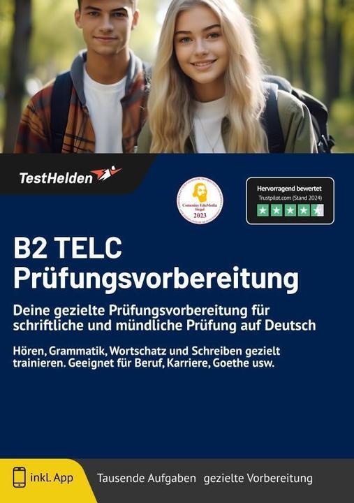 Tom Wenk:B2 TELC Prüfungsvorbereitung - (Deutsch, Tom Wenk, 2023)
