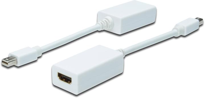 Actual product image Digitus DP Adapterk.,mini DP-HD 0.15m (HDMI, 15 cm)