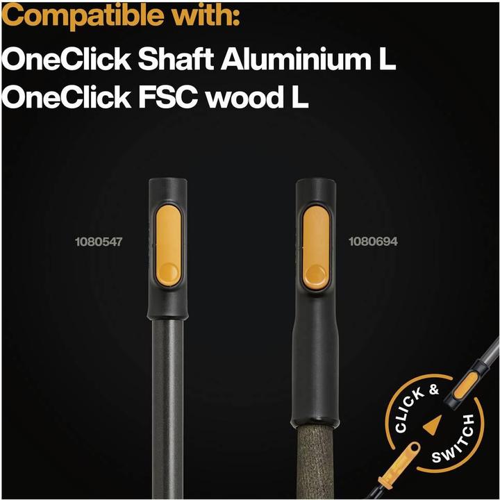 Actual product image Fiskars Fächerbesen OneClick