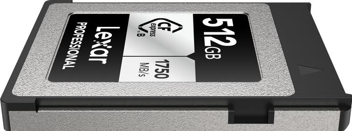 Actual product image Lexar Pro Silver Series (512 GB, CFexpress type B)