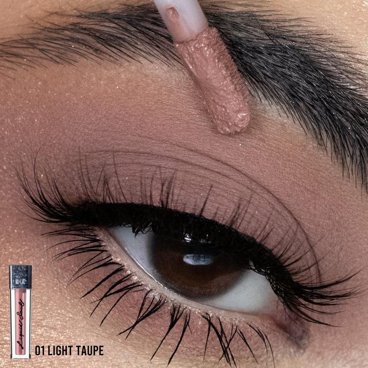 Actual product image Mulac Liquid Soul Face Eyes Lips All Over Liquid Pigment 01 Light Taupe (Light Taupe)