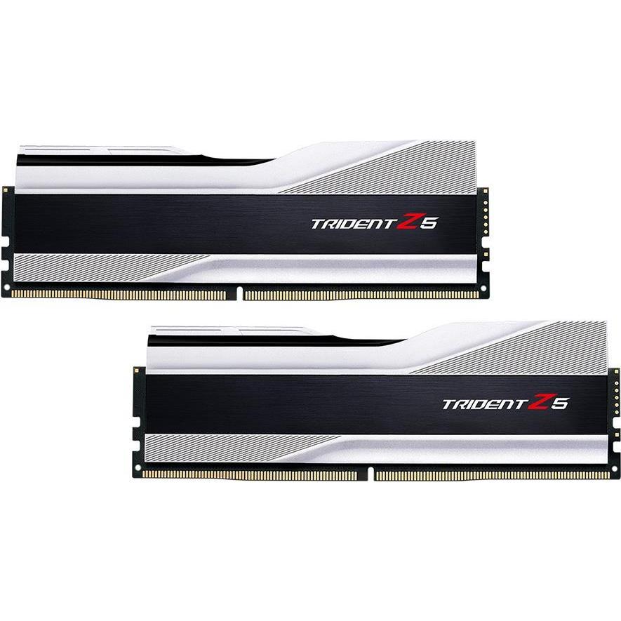 G.Skill Trident Z5 (2 x 16GB, 5600 MHz, DDR5-RAM, DIMM), RAM, Schwarz, Silber