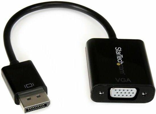 Produktbild StarTech DisplayPort auf VGA Video Adapter / Konverter mit bis zu 1920x1200 / DP 20 Pin (St) zu VGA 15Pin... (Kamera Konverter)