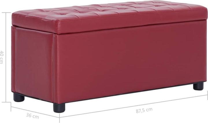 Produktbild vidaXL Aufbewahrungstruhe (36 cm)