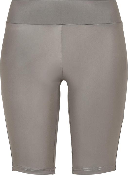 Actual product image Urban Classics Ladies Imitation Leather Cycle Shorts (4XL)