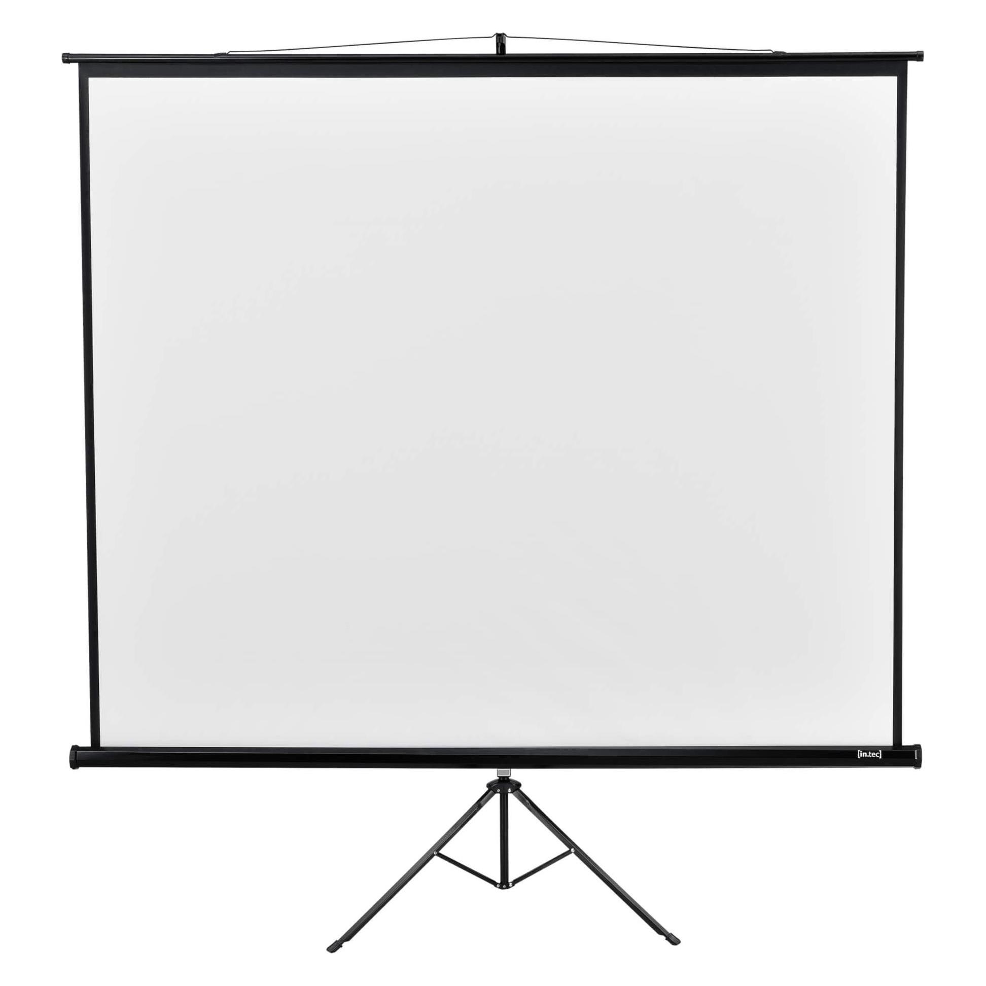 In.tec Kiel (112.99", 1, 1), Leinwand, Schwarz
