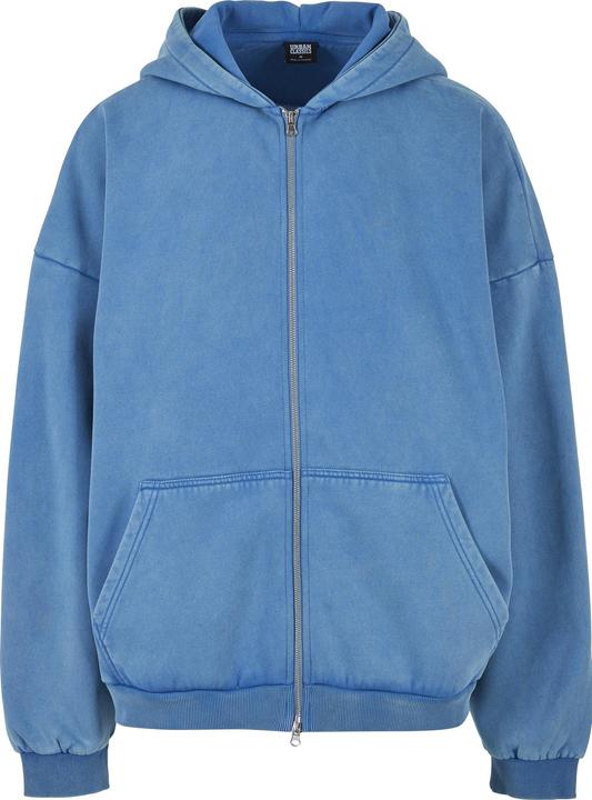 Produktbild Urban Classics Heavy Stone Washed 90's Zip Hoodie - 75065 (4XL)