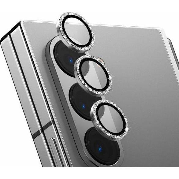 Uniq Optix Alluminio Protezione lente fotocamera Sam Z Fold6 F956 argento szkło na obiektyw aparat (1 pz., Samsung Galaxy Z Fold6), Pellicola protetti