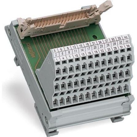Wago Übergabemodul, Elektronikkabel + Stecker