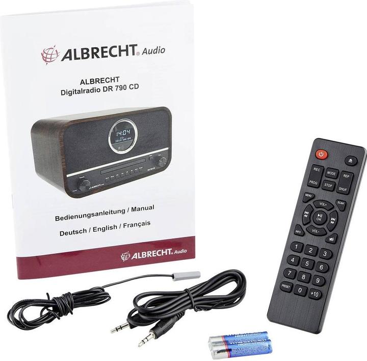 Actual product image Albrecht DR 790 (DAB+, FM, Bluetooth)