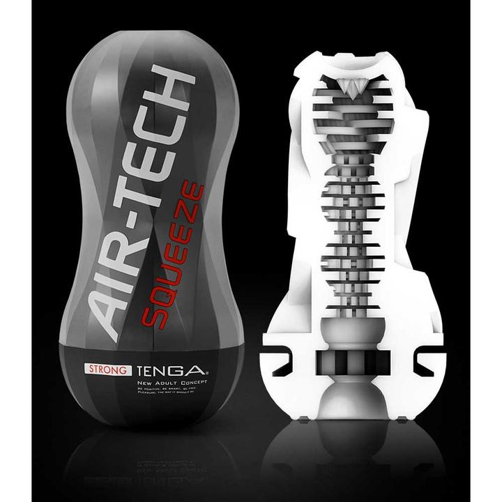 Actual product image Tenga Squeeze Strong