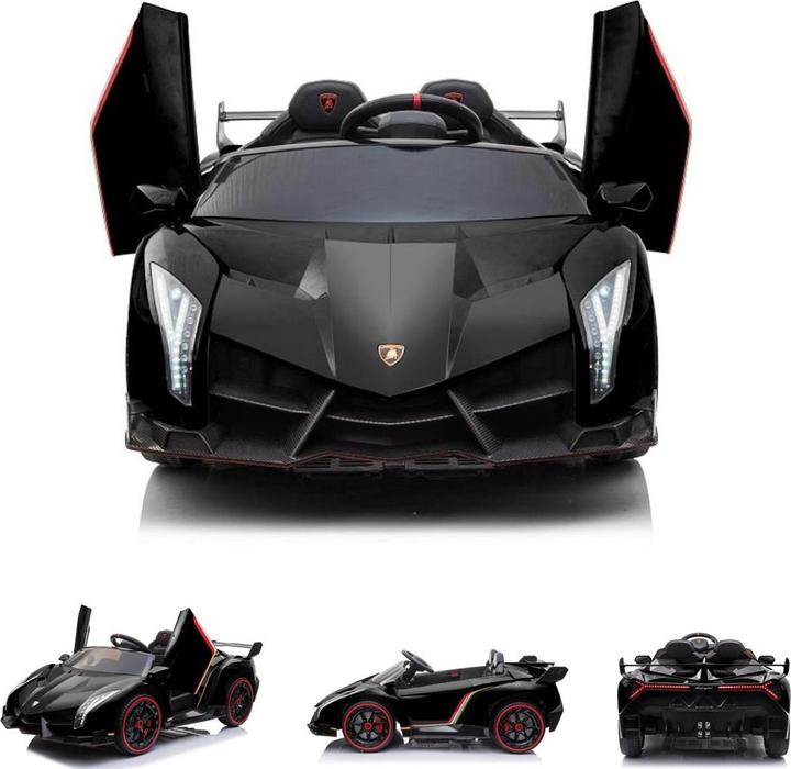Produktbild Es-toys Kinderfahrzeug - Elektro Auto "Lamborghini Veneno 615B" - Lizenziert - 12V7AH, 4 Motoren (12 V)