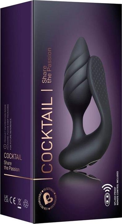 Produktbild Rocks-Off RocksOff Cocktail Paarvibrator Schwarz