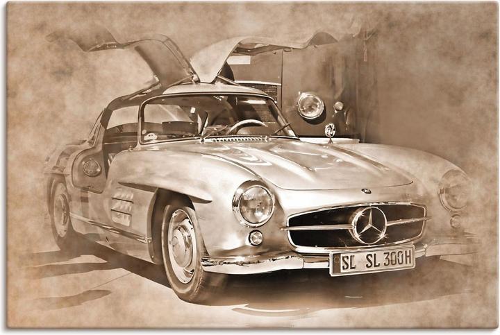 Immagine prodotto Artland Mercedes 300 SL Gullwing classica U4OA (90 x 60 cm)
