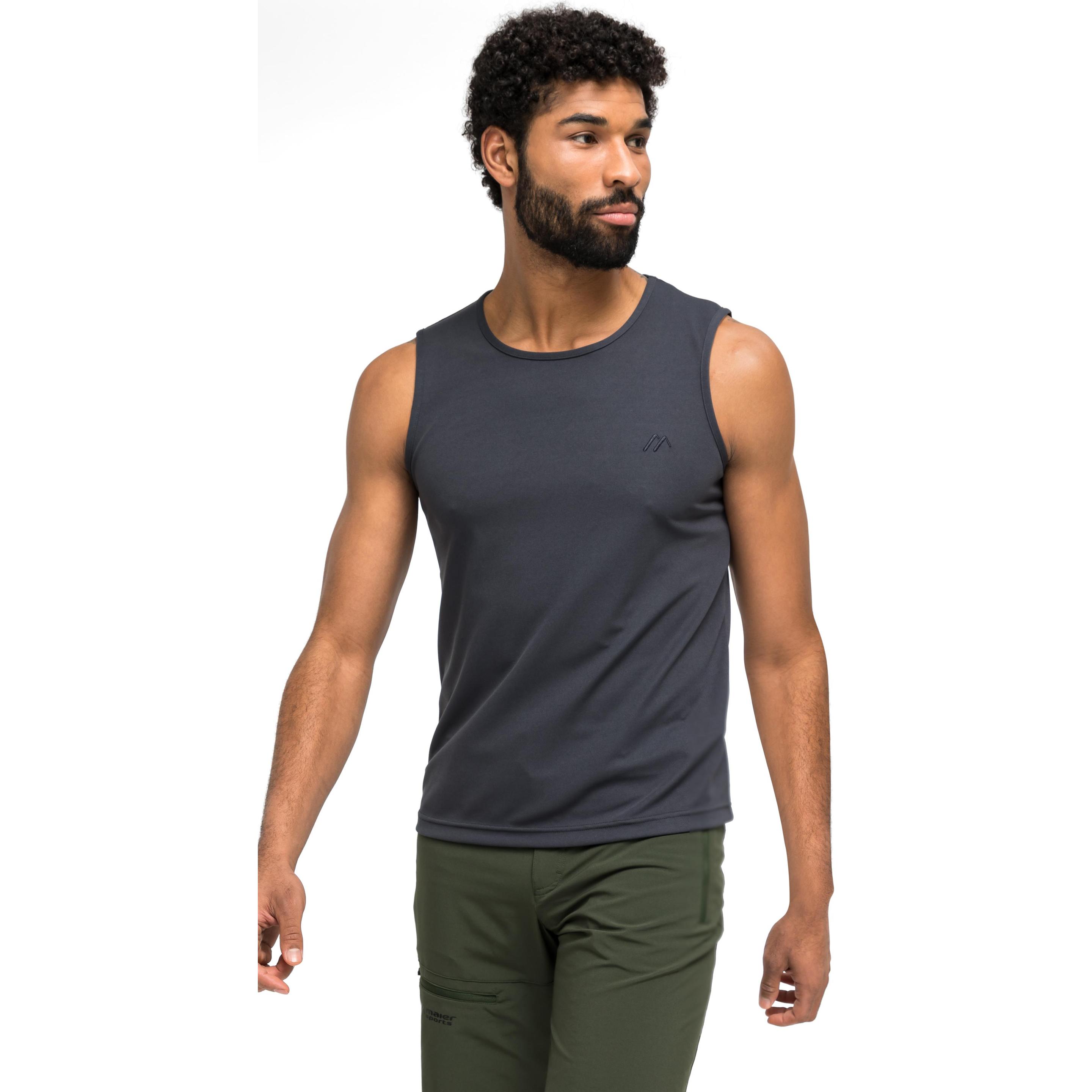 Thumbnail - Maier Sports, Herren, Funktionsshirt, Peter (8XL), Grau, 8XL