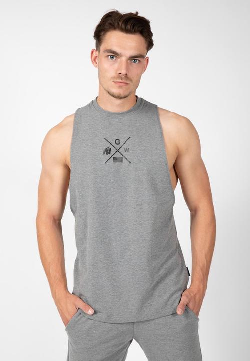Produktbild Gorilla Wear Cisco Drop Armhole Tank Top Grey (XXL)