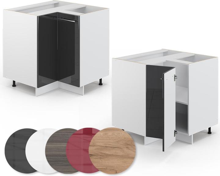 Produktbild Vicco Eckunterschrank Fame-Line (80.50 x 51.60 x 82 cm)