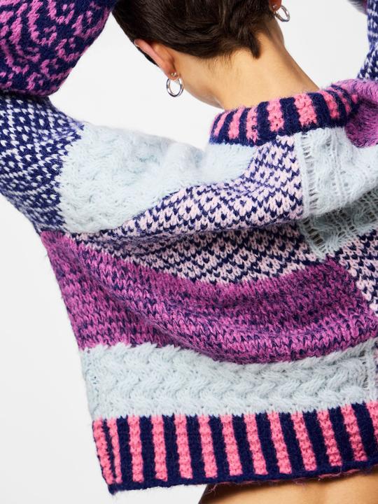 Produktbild Pieces PCFUSION COLORBLOCK Strickpullover (M)