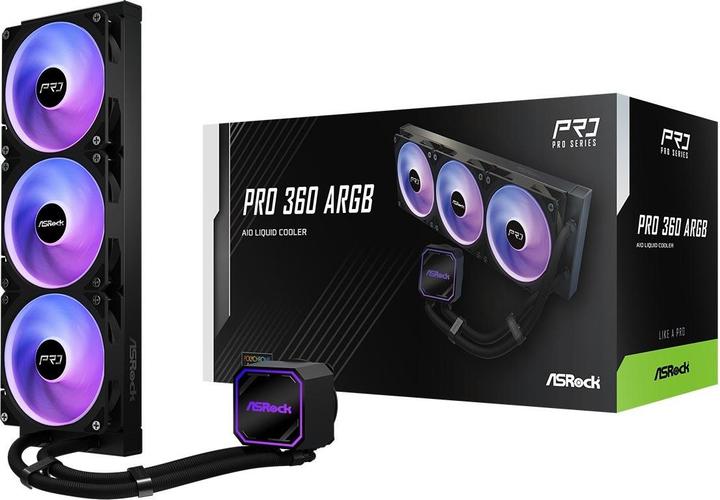Produktbild AsRock CPC Pro 360 ARGB Black