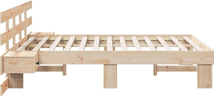 Actual product image vidaXL Platform bed (135 x 190 cm)