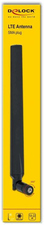 Image du produit Delock Antenne LTE SMA, 2.3dBi noir, joint basculant (GSM)