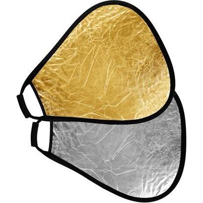 Studioking Reflektor mit Griff Gold/Silver CRGGS60 60 cm (Reflektor), Softbox + Reflektor