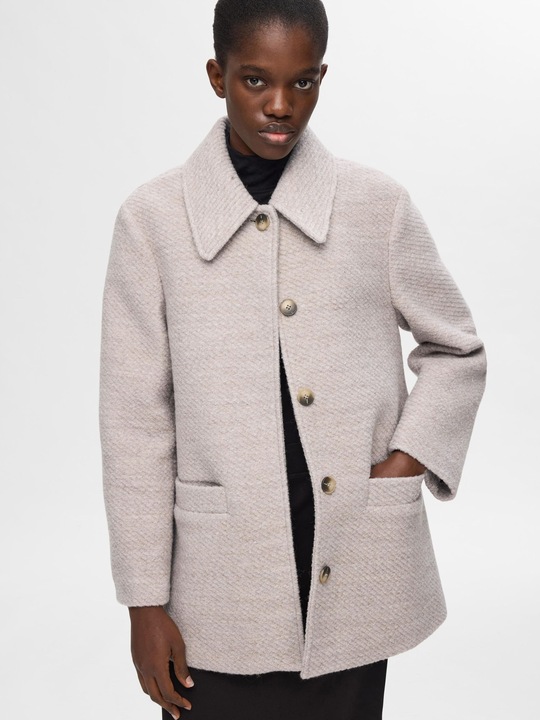 Immagine prodotto Selected Femme Cappotto classico in misto lana (38)