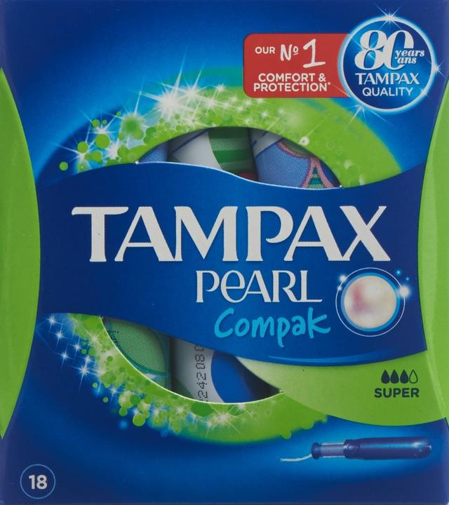 Produktbild Tampax Compak Pearl (18 x, Large)