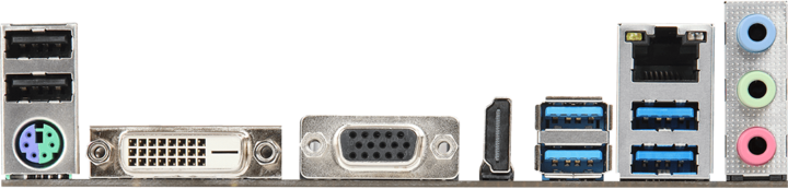 Actual product image AsRock B450M-HDV R4.0 B450 (AM4, AMD B450, mATX)
