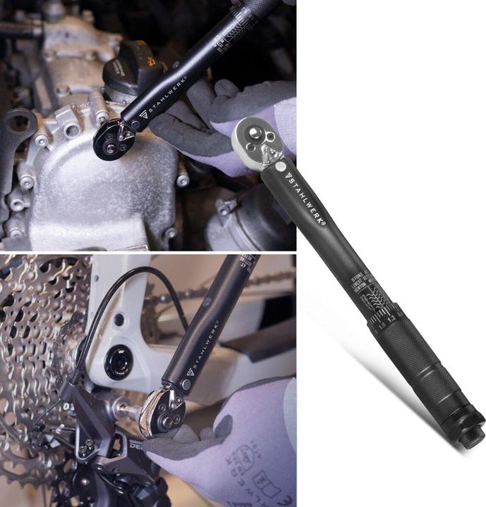Actual product image Stahlwerk Torque spanner TW-25 ST 5-25 Nm 1/4" inch reversible ratchet (1/4", 5 Nm, 25 Nm)