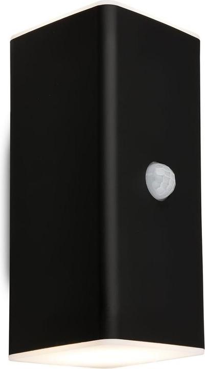 Image du produit Briloner Applique murale d'extérieur à LED rechargeable,capteur,noir,2xLED/6W (700 lm, IP44)