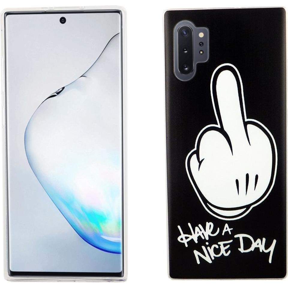 König Design Handyhülle für Samsung Galaxy Note 10 Cover Schutz Tasche Schutzhülle Schwarz (Samsung Galaxy Note 10), Sma...