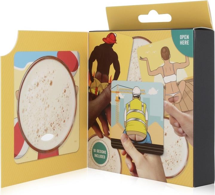 Produktbild NPW Bierdeckel Bottoms Up (Glasuntersetzer)