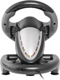 Actual product image Defender Challenge Mini LE Black, Red USB 2.0 Steering wheel + Pedals PC (PC)