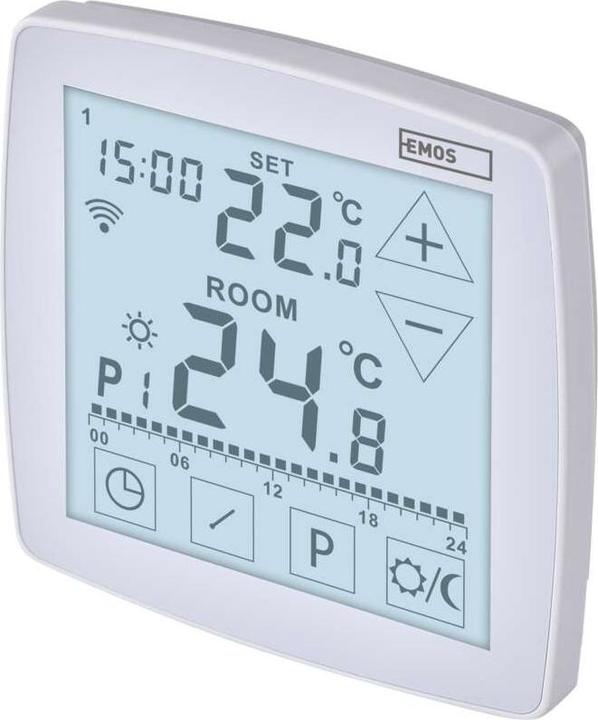 Emos GoSmart Fussbodenheizung-Thermostat P56S01F mit WiFi, programmierbar, verkabelt