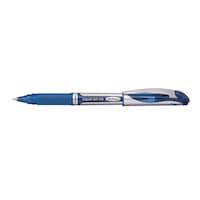Actual product image Pentel Gel Writer EnerGell Liquid (Blue, Silver, 1x)