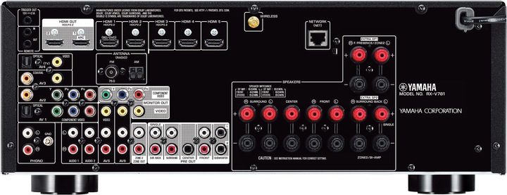 Produktbild Yamaha Rx-V781 (7.2 Kanal, FM)