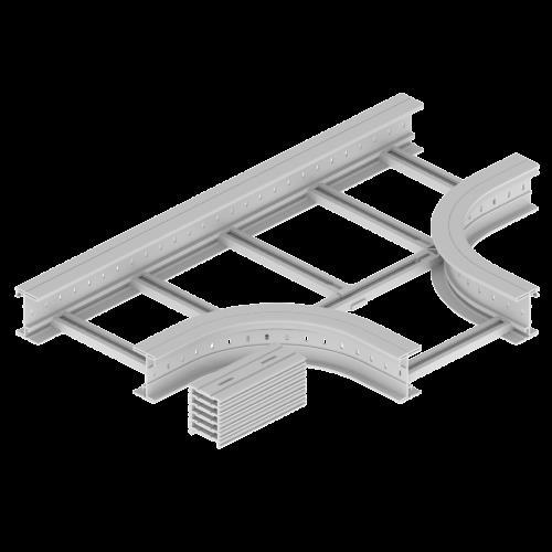 Produktbild Unex 67538-04 T-Abzweiger 135X500 R300 aus U23X RAL7035 (50 cm)