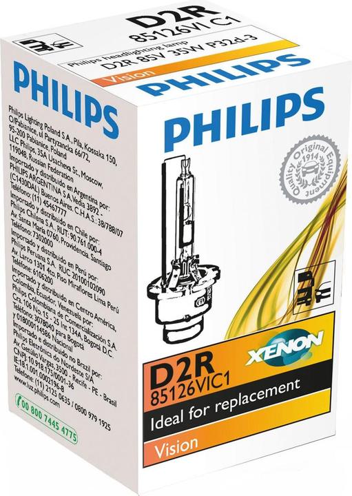 Actual product image Philips D2R Vision Xenon (D2R)